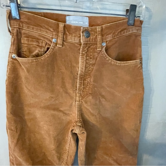 Everlane‎ brown corduroy 5 pocket pants size 26 - Picture 1 of 9